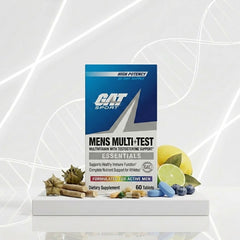 GAT Sport Men's Multi+Test | Multivitamin with Testosterone Support