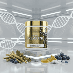 Gold Creatine – Pure Strength. Maximum Performance.