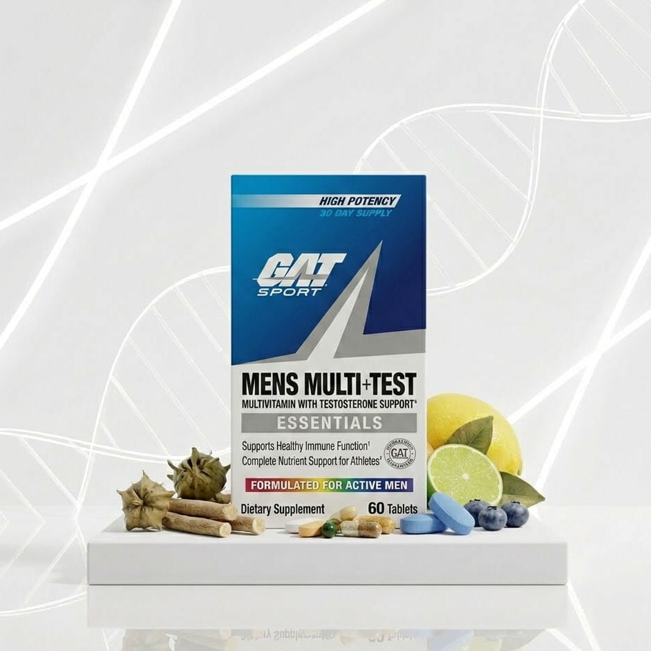 GAT Sport Men's Multi+Test | Multivitamin with Testosterone Support