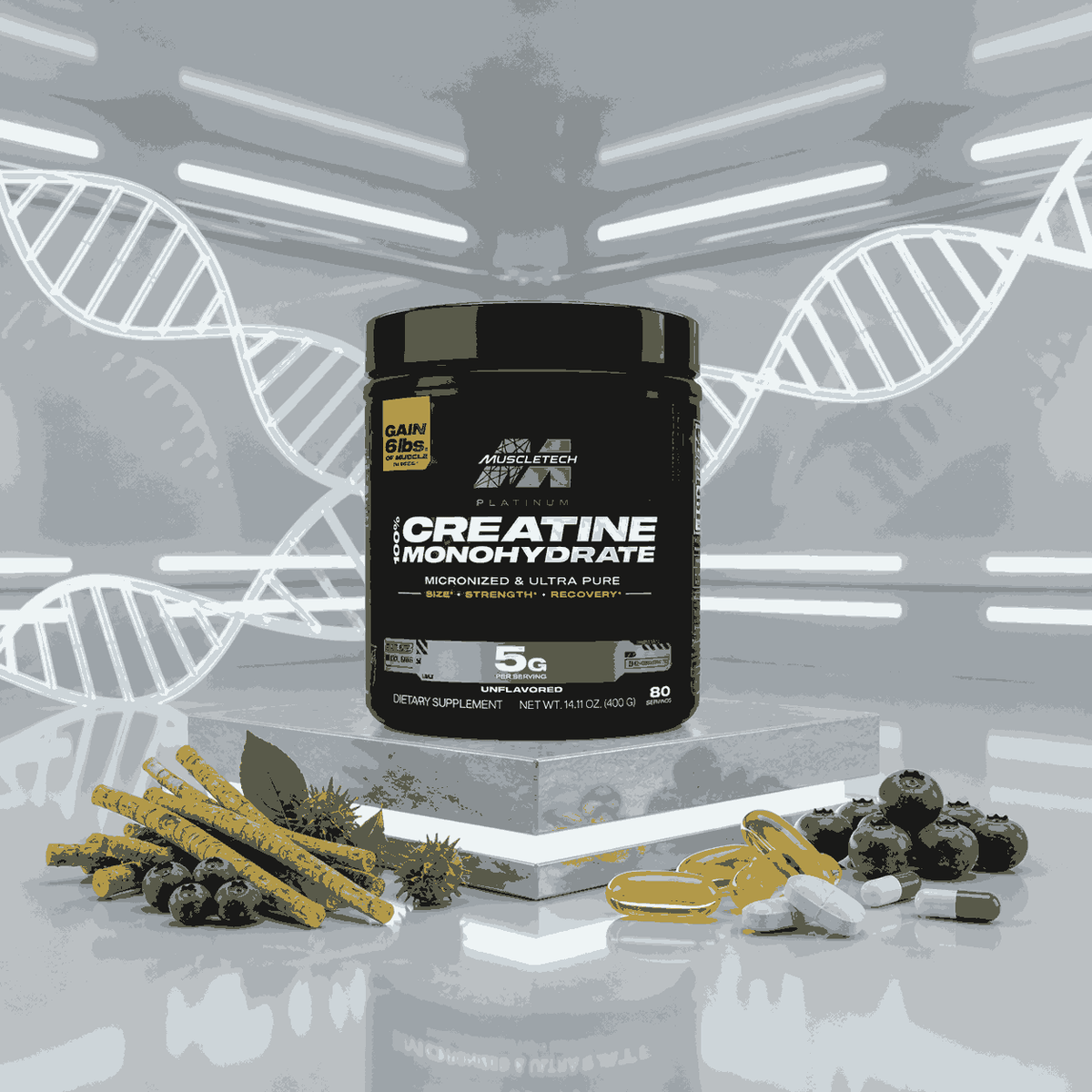 Platinum Creatine Monohydrate – Pure Power. Maximum Results.